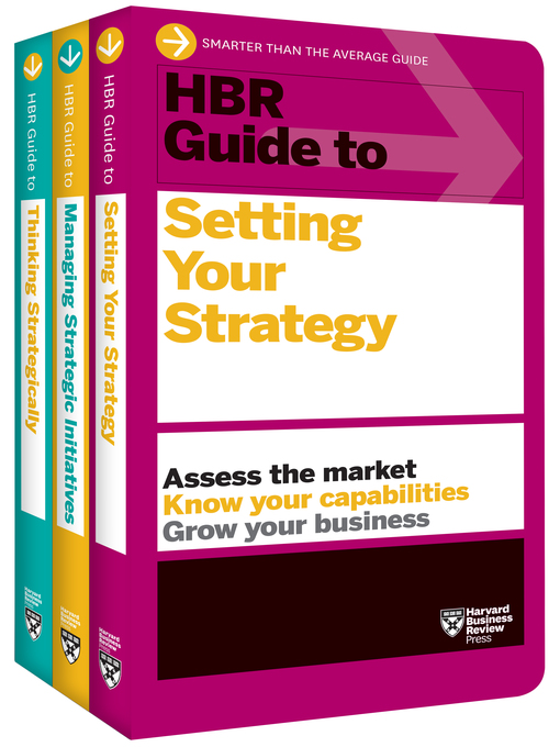 Title details for HBR Guides to Building Your Strategic Skills Collection (3 Books) by Harvard Business Review - Wait list